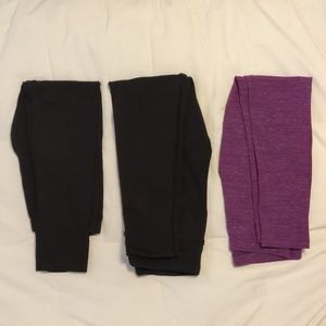 SO Girls Leggings Bundle, Fleece Lined